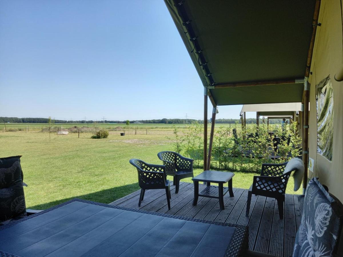 Comfort Safaritent 6 Pers En Mini Camping Zwiggelte エクステリア 写真